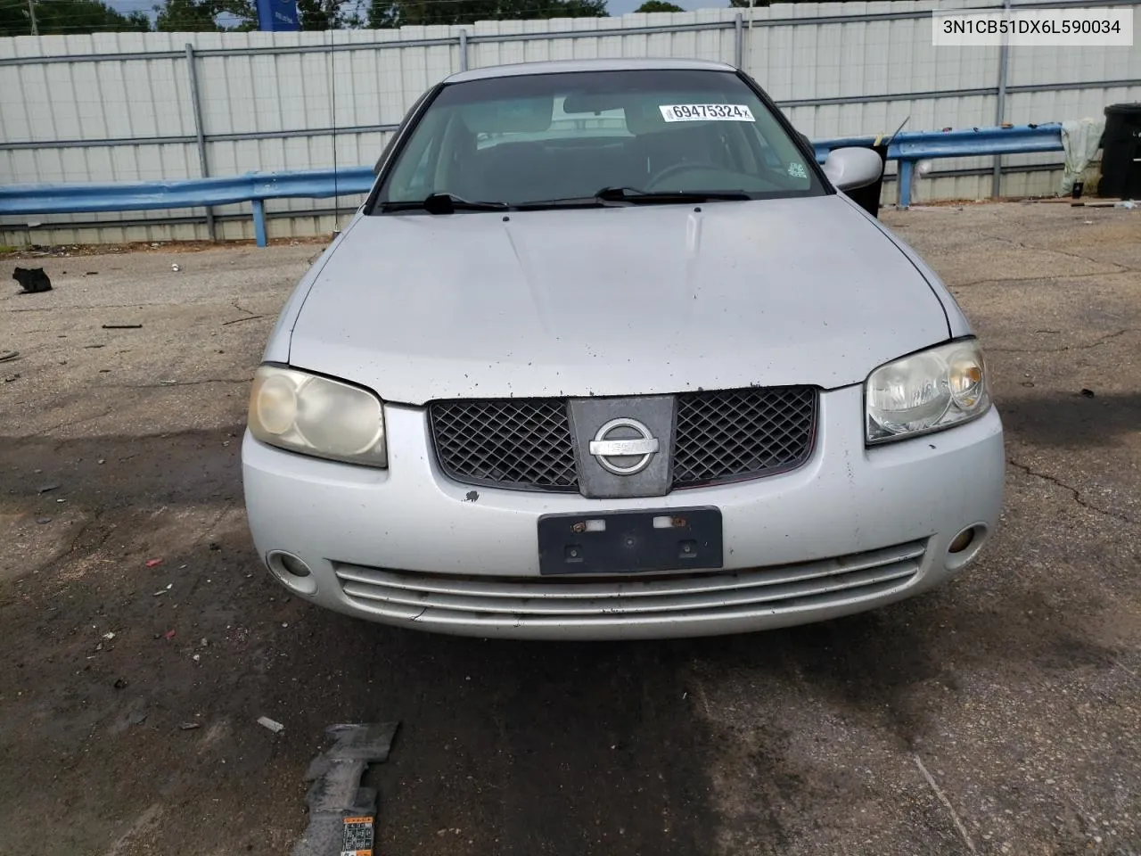 2006 Nissan Sentra 1.8 VIN: 3N1CB51DX6L590034 Lot: 69475324