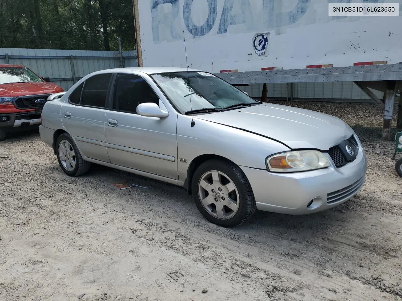 3N1CB51D16L623650 2006 Nissan Sentra 1.8