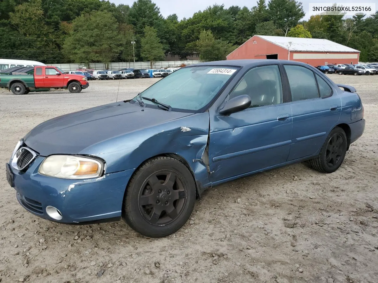 3N1CB51DX6L525166 2006 Nissan Sentra 1.8