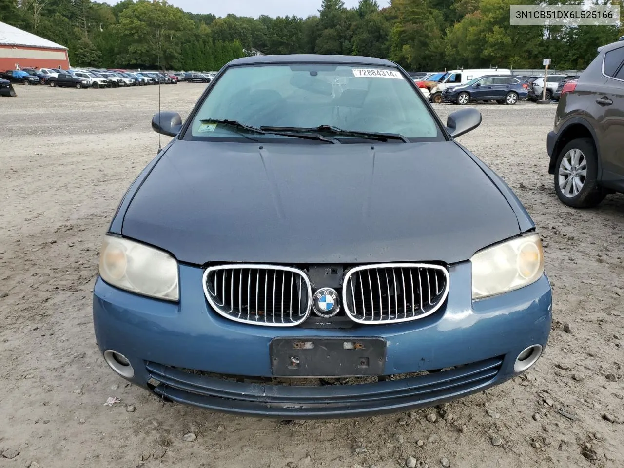 2006 Nissan Sentra 1.8 VIN: 3N1CB51DX6L525166 Lot: 72884314