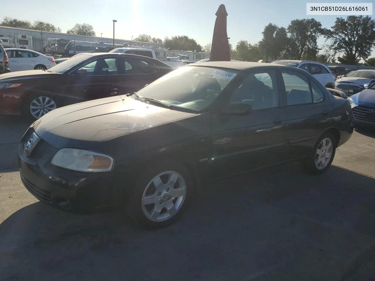 3N1CB51D26L616061 2006 Nissan Sentra 1.8