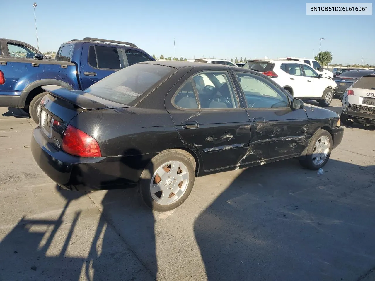 3N1CB51D26L616061 2006 Nissan Sentra 1.8