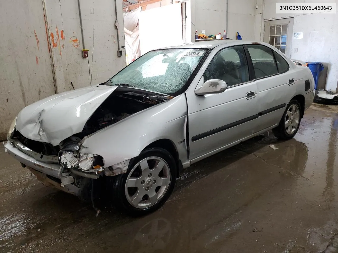 2006 Nissan Sentra 1.8 VIN: 3N1CB51DX6L460643 Lot: 76323324