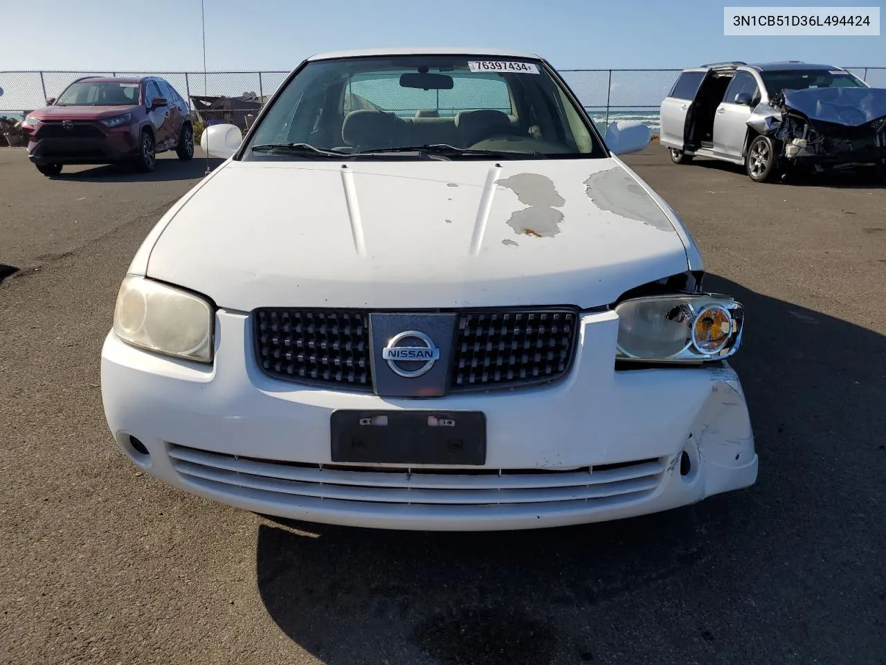 3N1CB51D36L494424 2006 Nissan Sentra 1.8