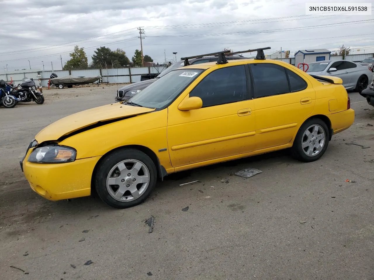 2006 Nissan Sentra 1.8 VIN: 3N1CB51DX6L591538 Lot: 76829804