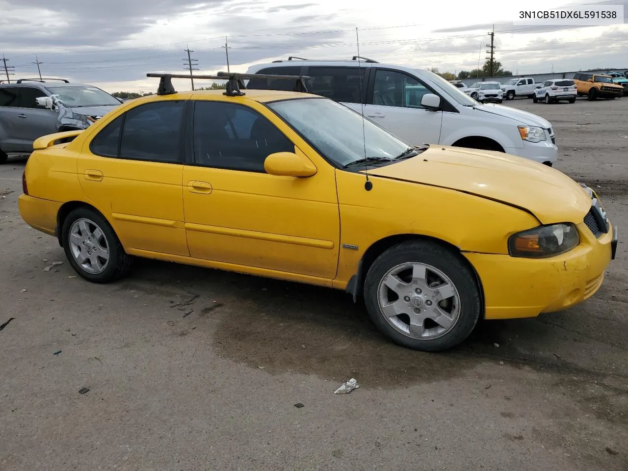 2006 Nissan Sentra 1.8 VIN: 3N1CB51DX6L591538 Lot: 76829804