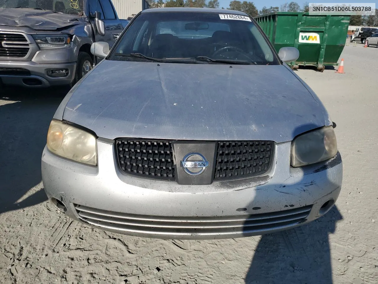 2006 Nissan Sentra 1.8 VIN: 3N1CB51D06L503788 Lot: 77462884