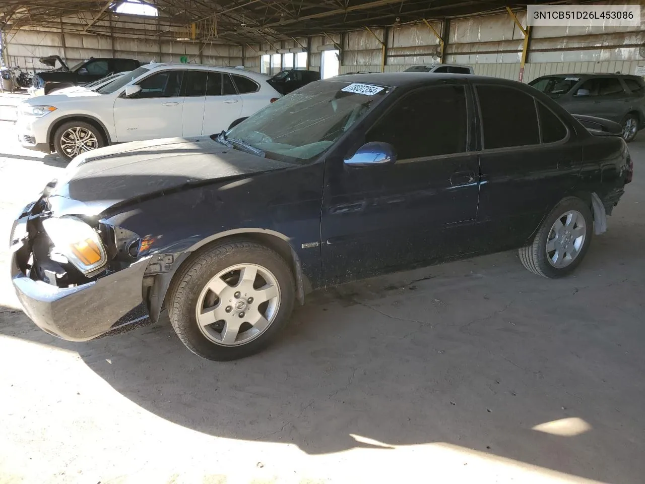 2006 Nissan Sentra 1.8 VIN: 3N1CB51D26L453086 Lot: 78037354