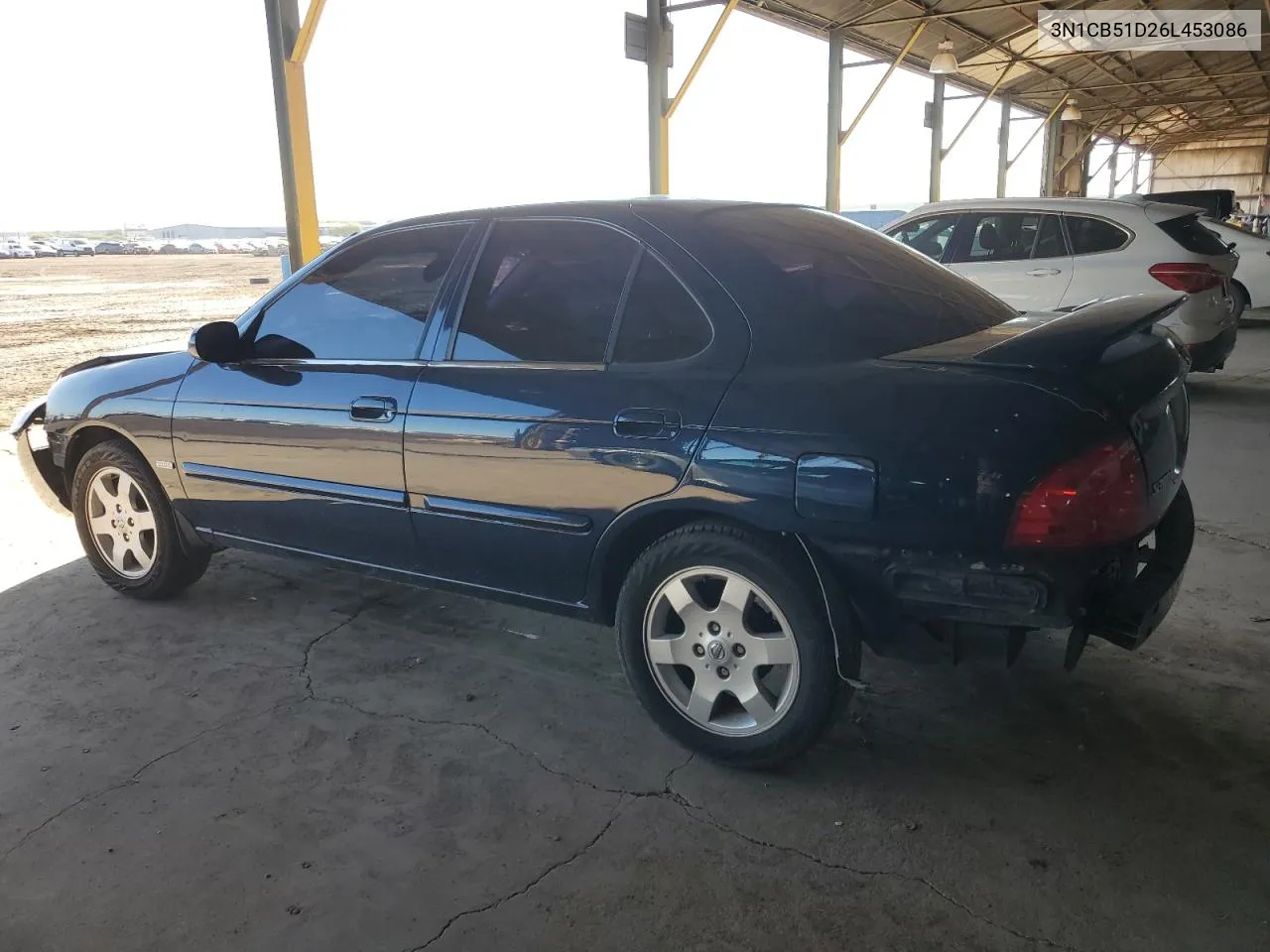 2006 Nissan Sentra 1.8 VIN: 3N1CB51D26L453086 Lot: 78037354