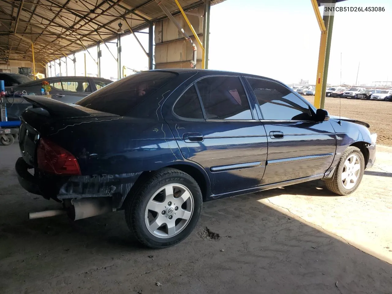 2006 Nissan Sentra 1.8 VIN: 3N1CB51D26L453086 Lot: 78037354