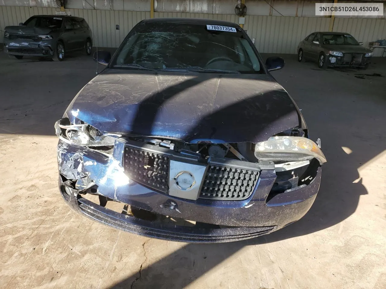 2006 Nissan Sentra 1.8 VIN: 3N1CB51D26L453086 Lot: 78037354