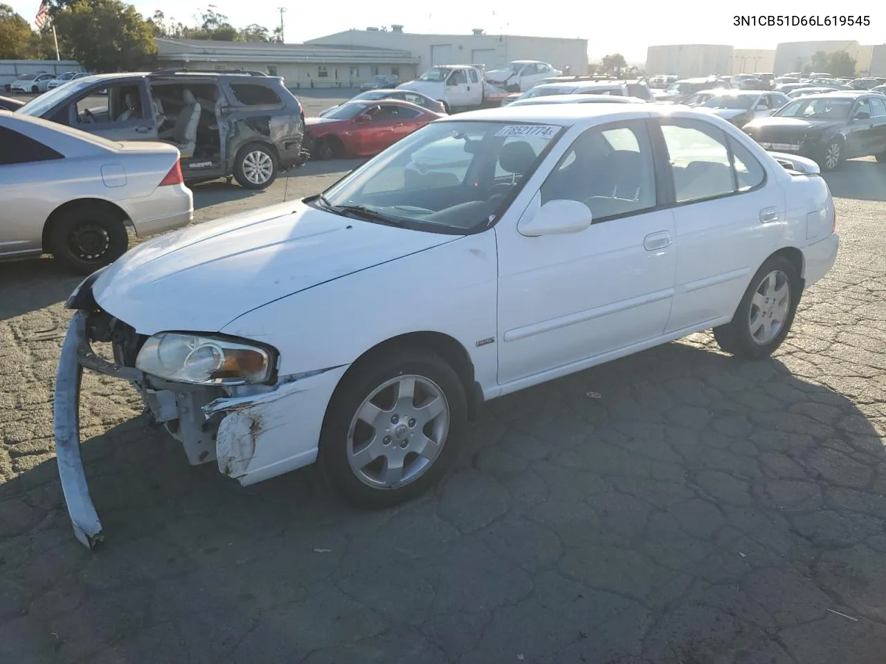 2006 Nissan Sentra 1.8 VIN: 3N1CB51D66L619545 Lot: 78521774