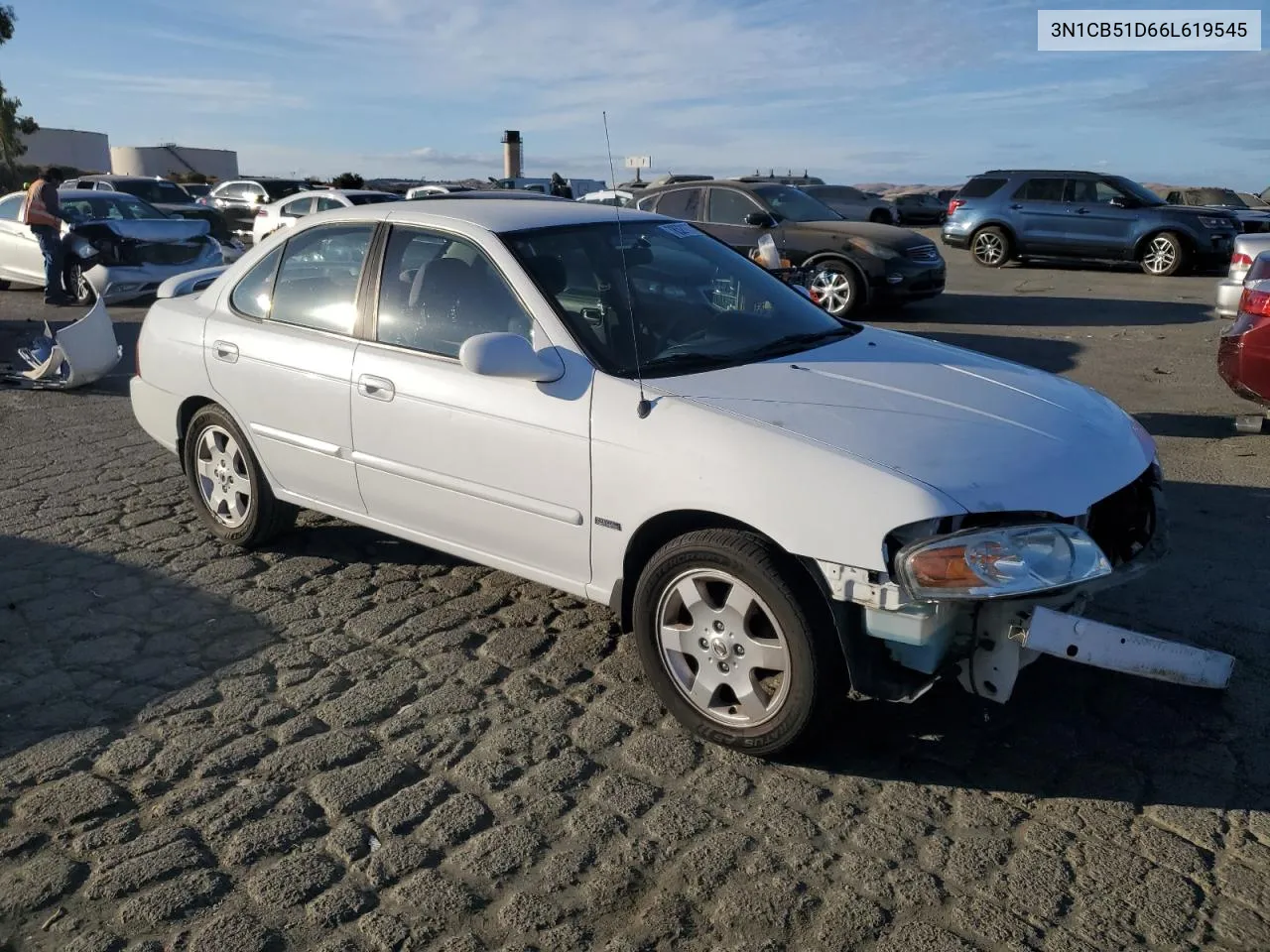 2006 Nissan Sentra 1.8 VIN: 3N1CB51D66L619545 Lot: 78521774