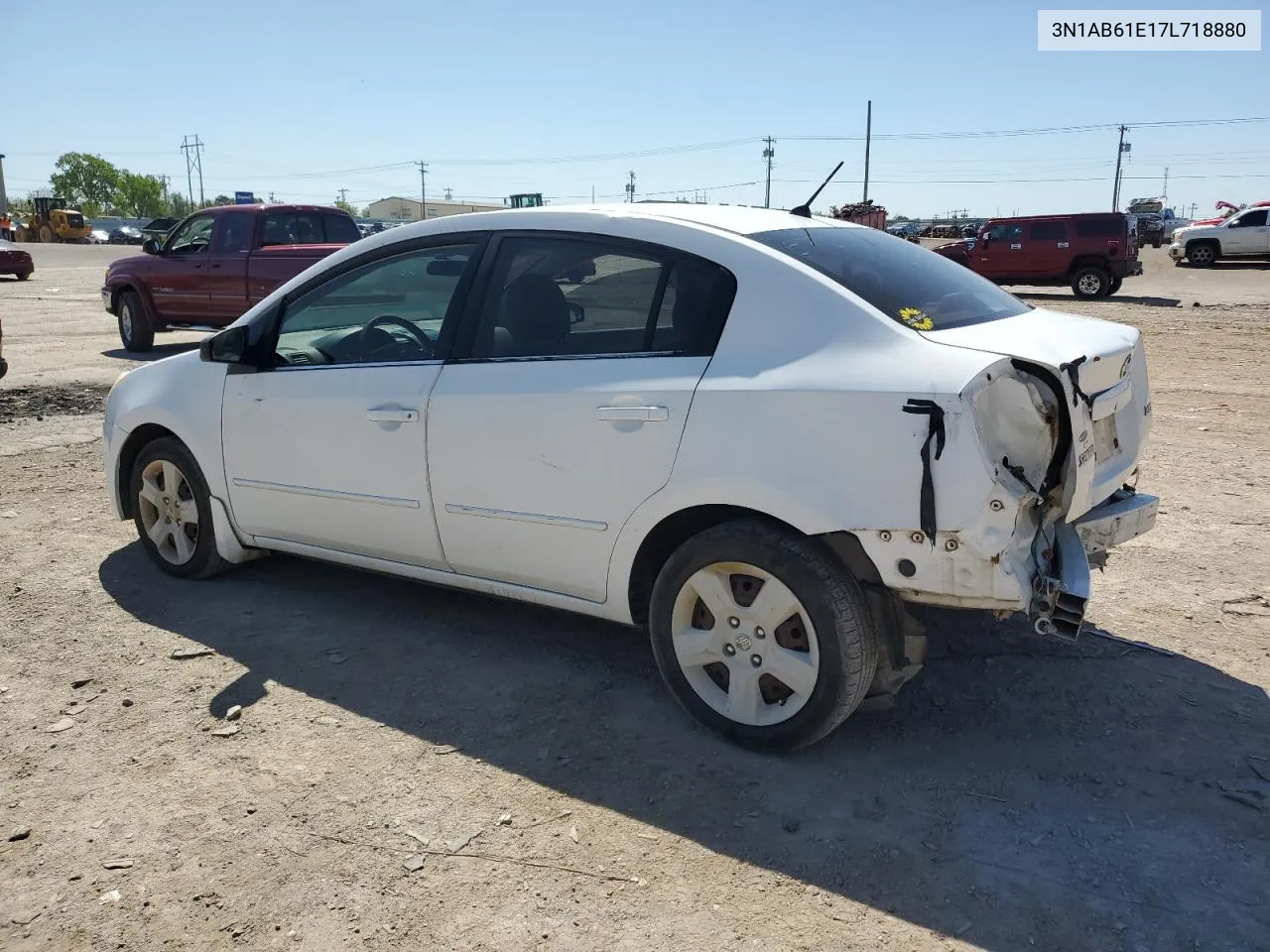 2007 Nissan Sentra 2.0 VIN: 3N1AB61E17L718880 Lot: 59367584