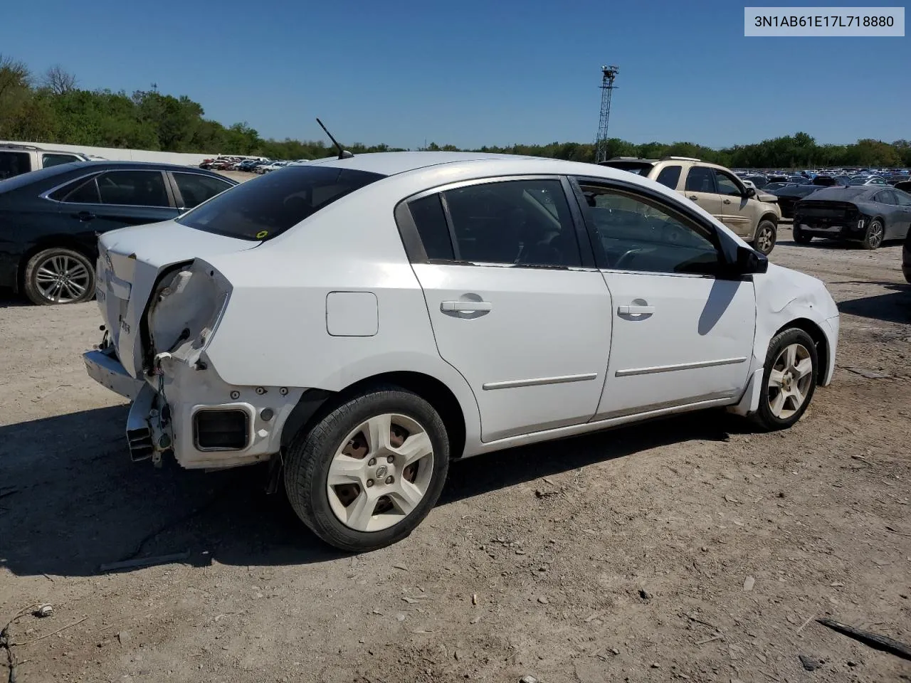 2007 Nissan Sentra 2.0 VIN: 3N1AB61E17L718880 Lot: 59367584