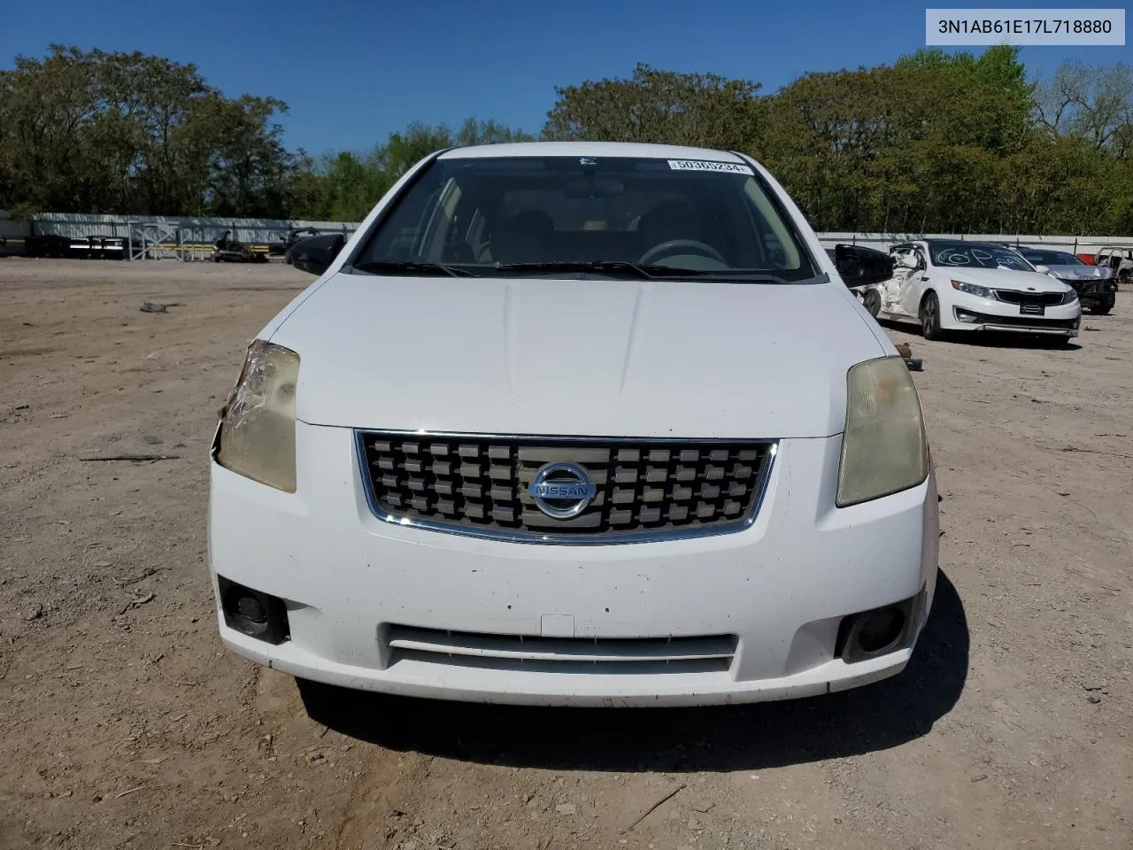 2007 Nissan Sentra 2.0 VIN: 3N1AB61E17L718880 Lot: 59367584