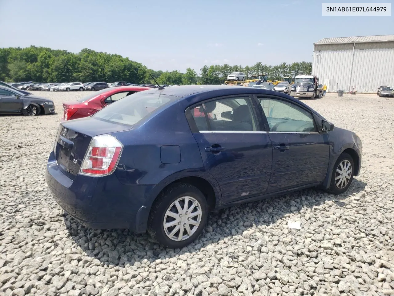 2007 Nissan Sentra 2.0 VIN: 3N1AB61E07L644979 Lot: 59484064