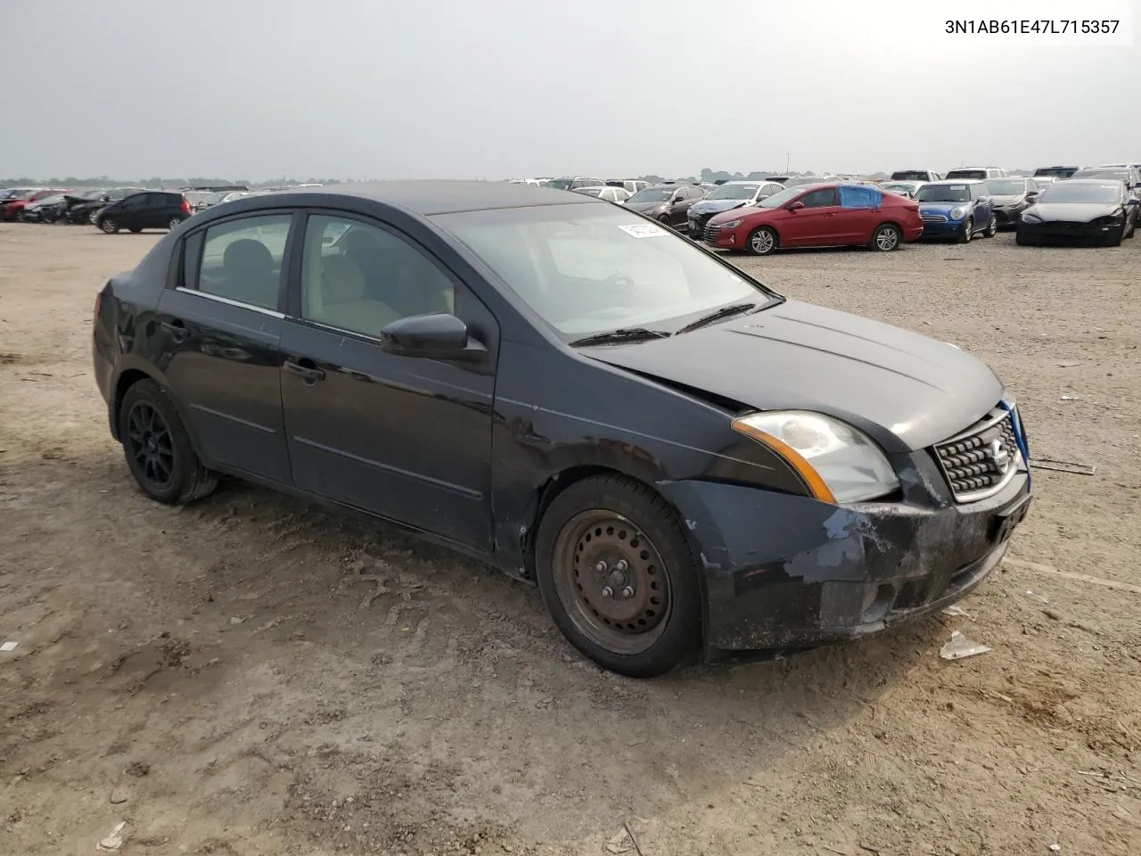 2007 Nissan Sentra 2.0 VIN: 3N1AB61E47L715357 Lot: 63502544