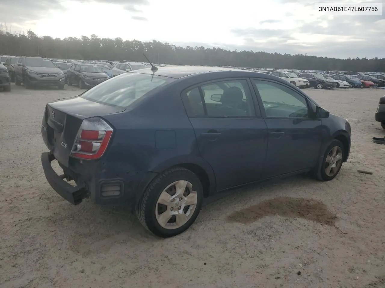 2007 Nissan Sentra 2.0 VIN: 3N1AB61E47L607756 Lot: 67060094