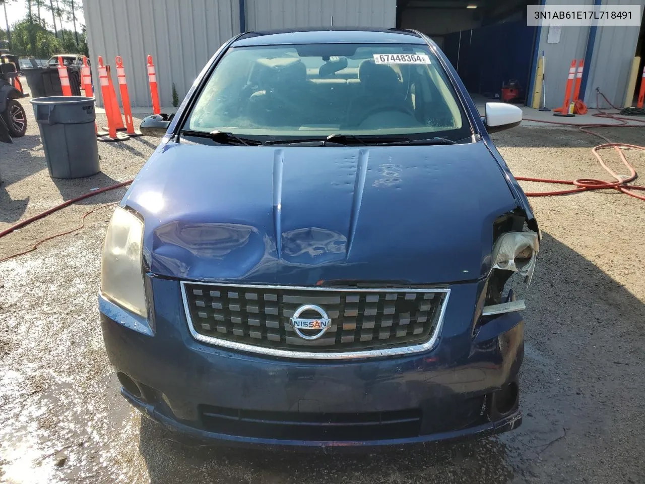 2007 Nissan Sentra 2.0 VIN: 3N1AB61E17L718491 Lot: 67448364