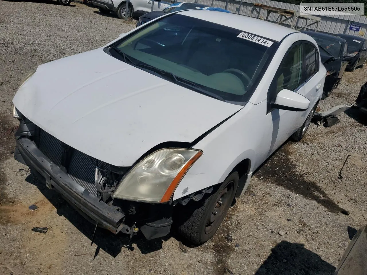 3N1AB61E67L656506 2007 Nissan Sentra 2.0