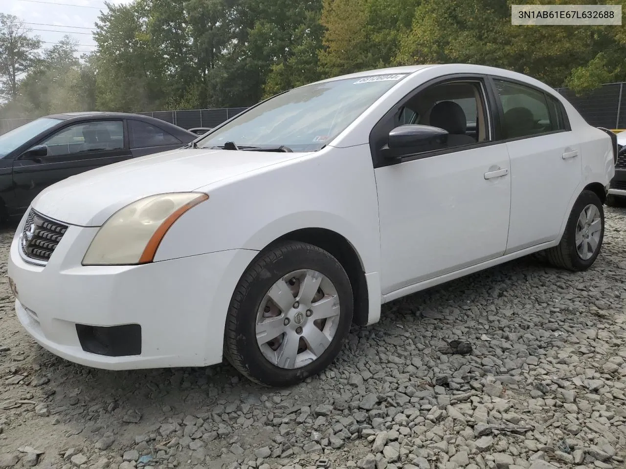 2007 Nissan Sentra 2.0 VIN: 3N1AB61E67L632688 Lot: 68126044