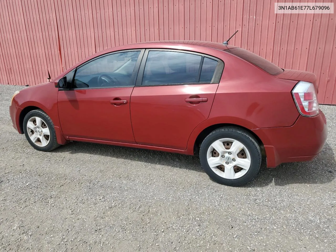 2007 Nissan Sentra 2.0 VIN: 3N1AB61E77L679096 Lot: 68548774