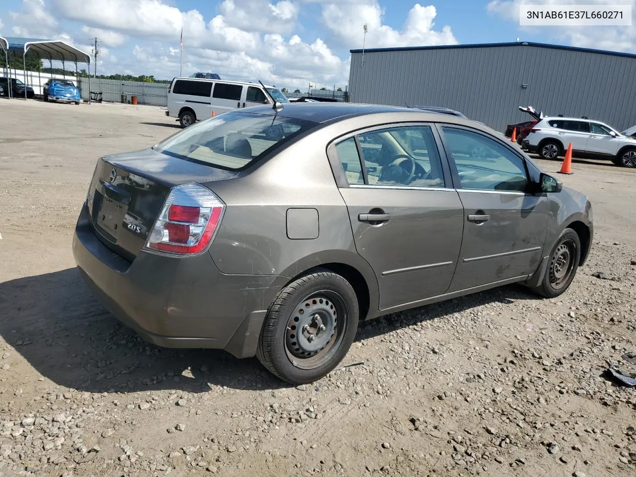 2007 Nissan Sentra 2.0 VIN: 3N1AB61E37L660271 Lot: 68939714