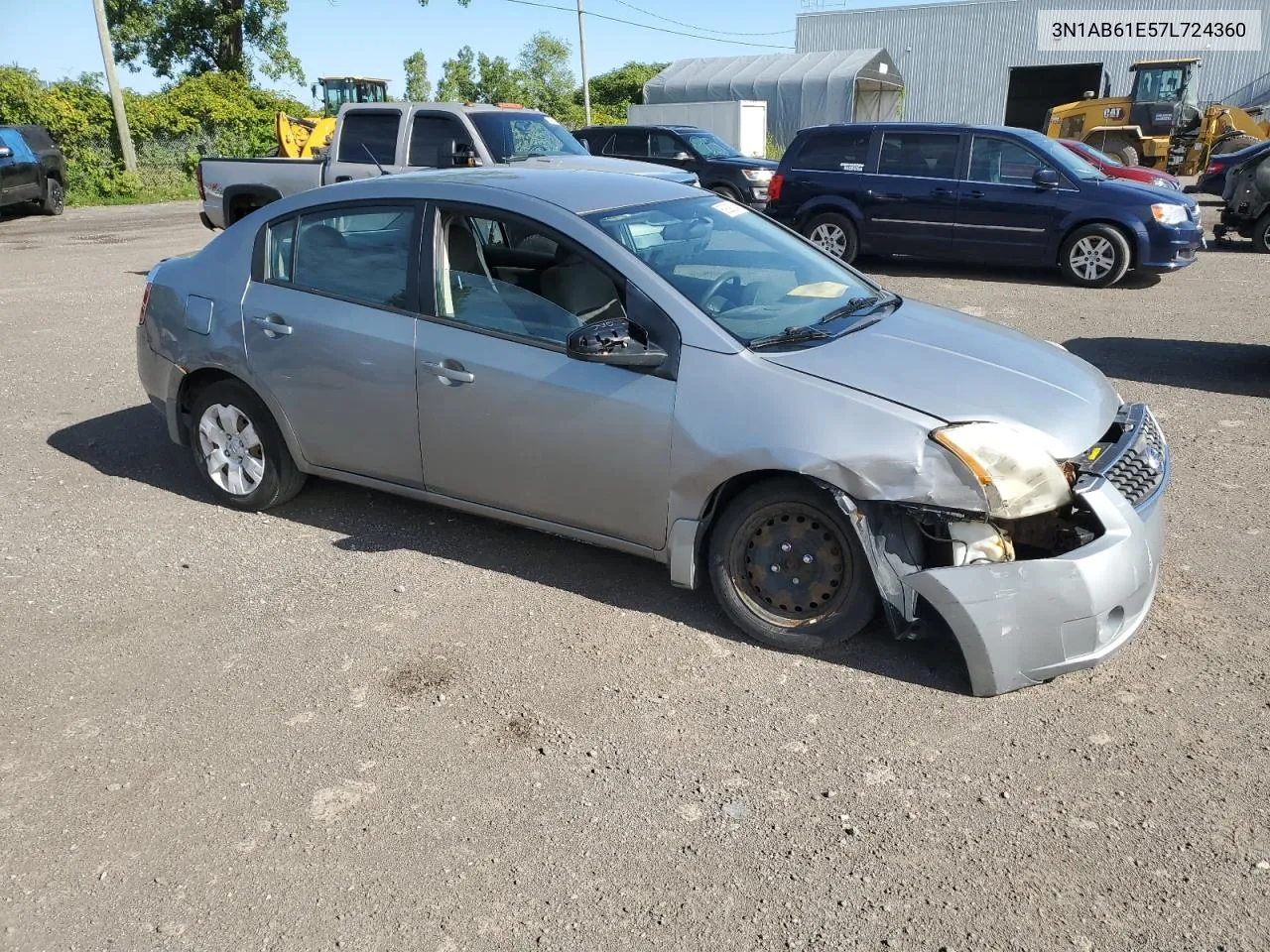 2007 Nissan Sentra 2.0 VIN: 3N1AB61E57L724360 Lot: 69298384