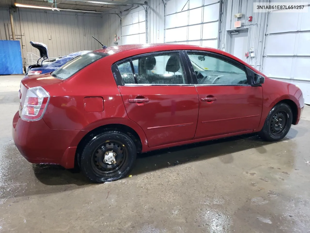 2007 Nissan Sentra 2.0 VIN: 3N1AB61E87L651257 Lot: 70016964