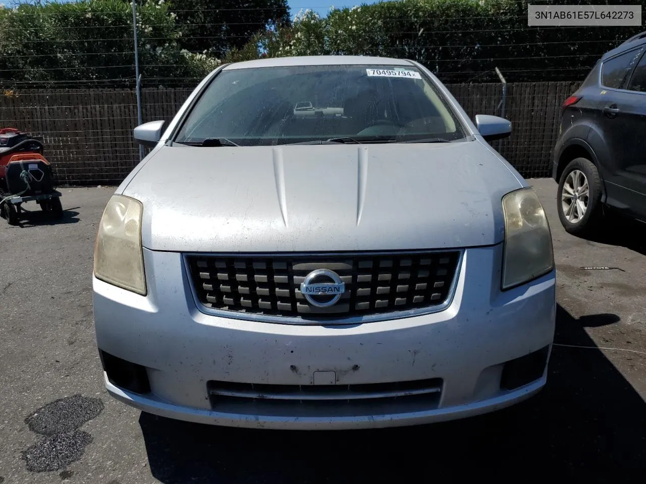 2007 Nissan Sentra 2.0 VIN: 3N1AB61E57L642273 Lot: 70495794