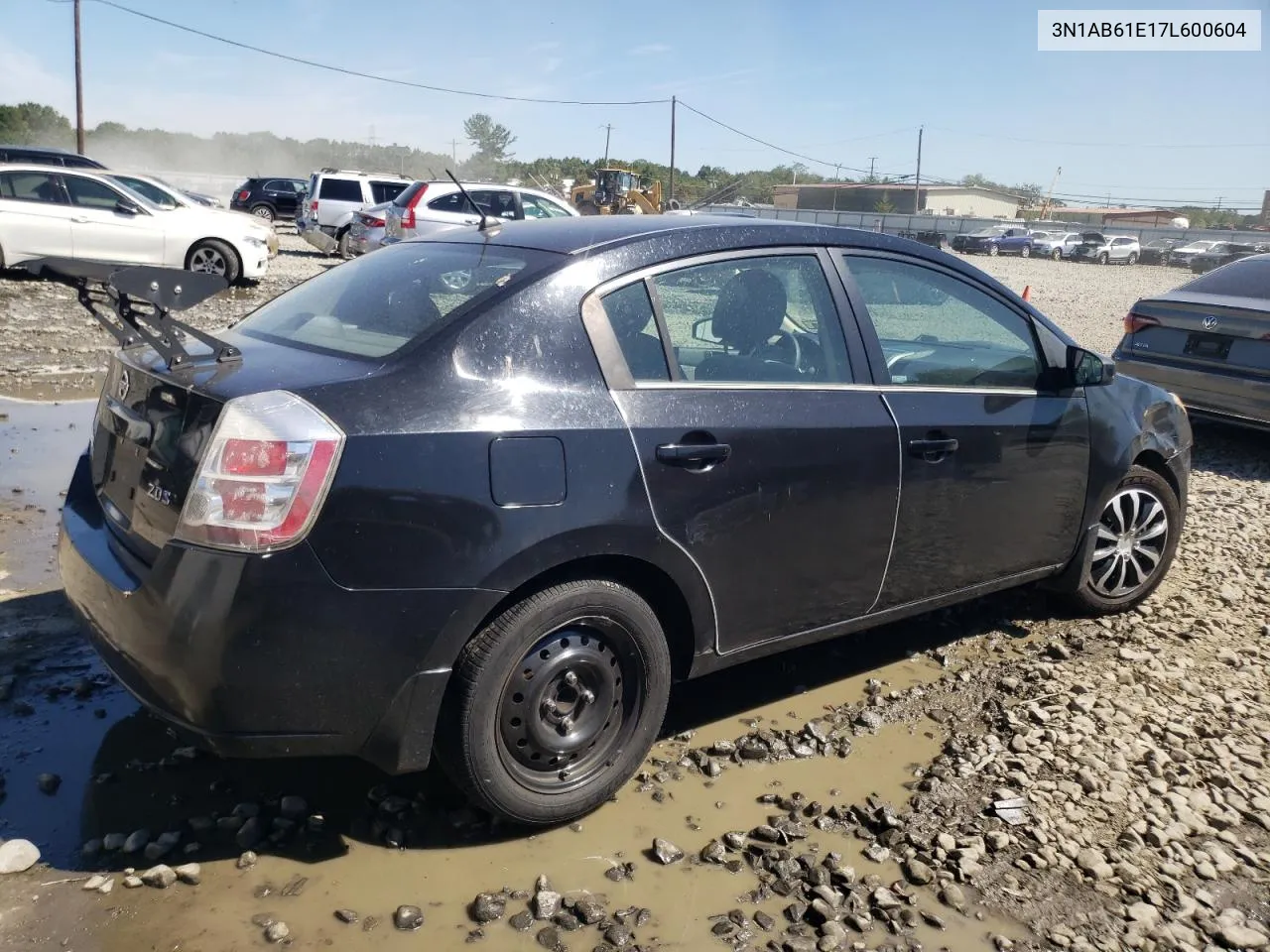 2007 Nissan Sentra 2.0 VIN: 3N1AB61E17L600604 Lot: 71015324