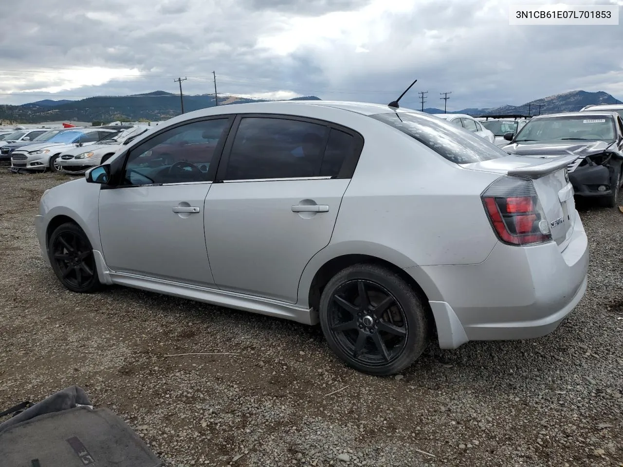 2007 Nissan Sentra Se-R Spec V VIN: 3N1CB61E07L701853 Lot: 71482744