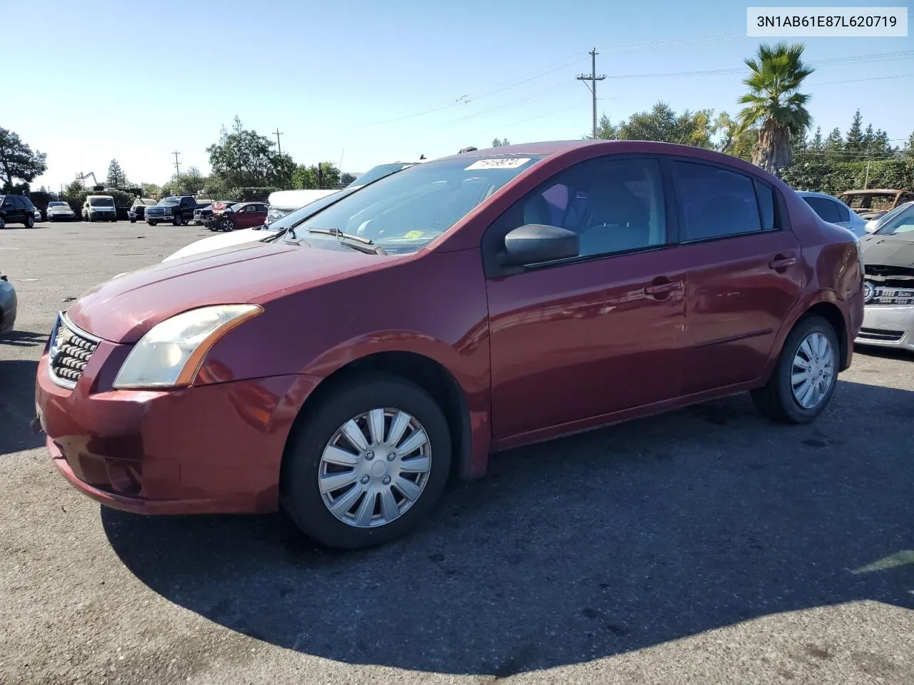 2007 Nissan Sentra 2.0 VIN: 3N1AB61E87L620719 Lot: 71919974