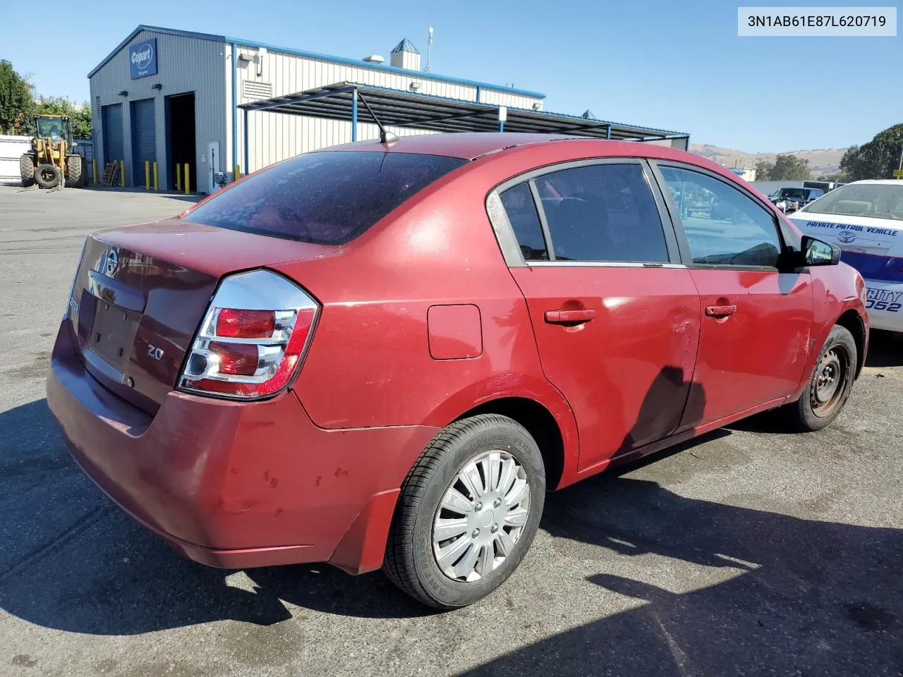 2007 Nissan Sentra 2.0 VIN: 3N1AB61E87L620719 Lot: 71919974