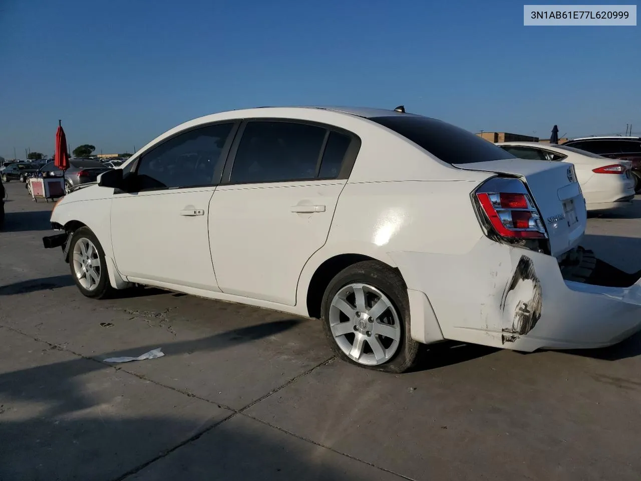 2007 Nissan Sentra 2.0 VIN: 3N1AB61E77L620999 Lot: 74677724