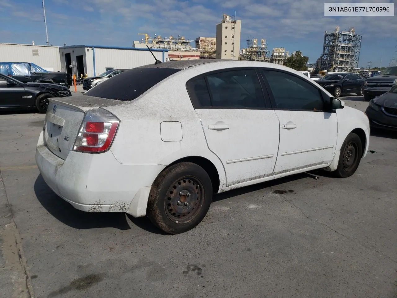 2007 Nissan Sentra 2.0 VIN: 3N1AB61E77L700996 Lot: 76406764