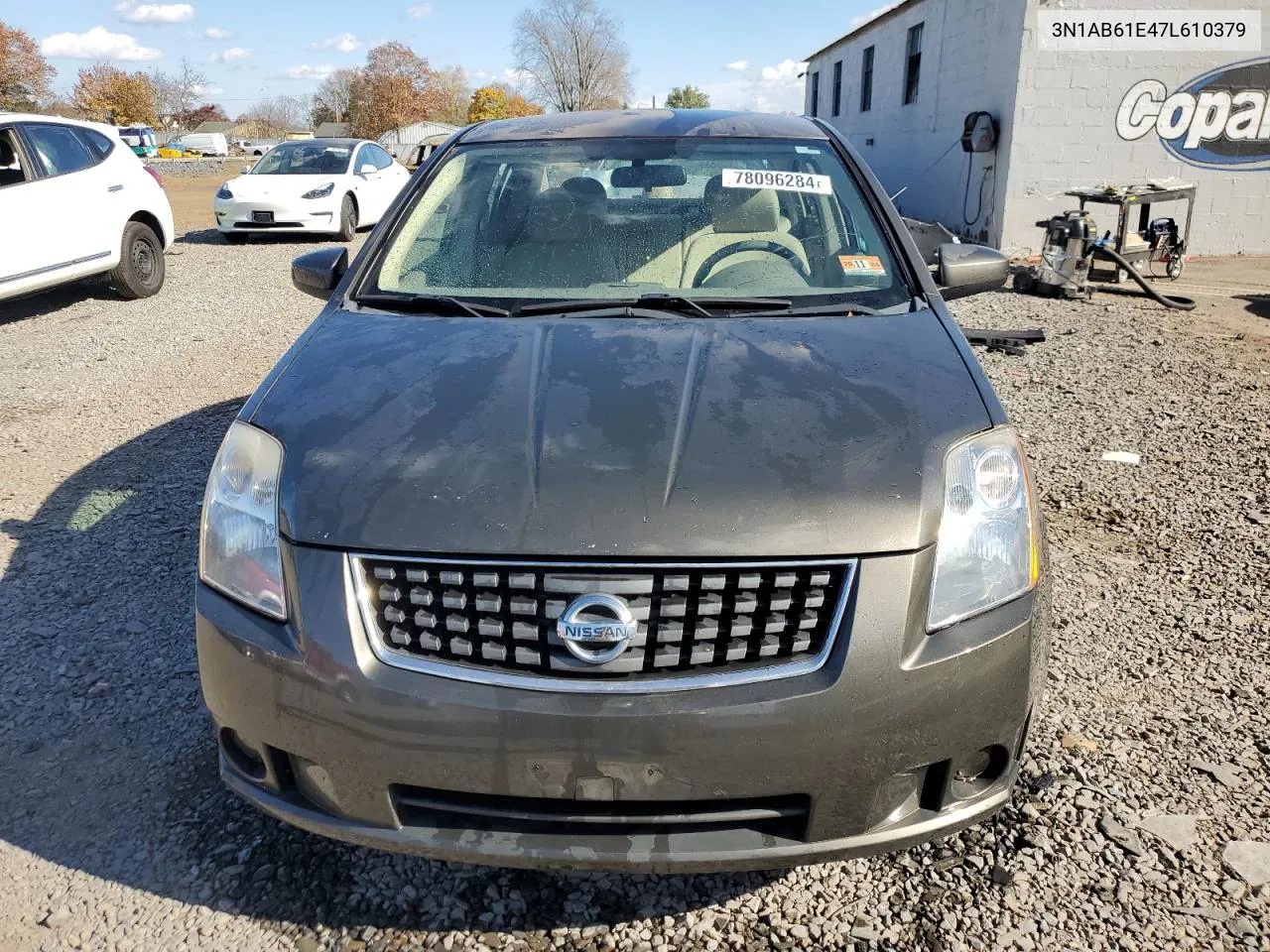 2007 Nissan Sentra 2.0 VIN: 3N1AB61E47L610379 Lot: 78096284