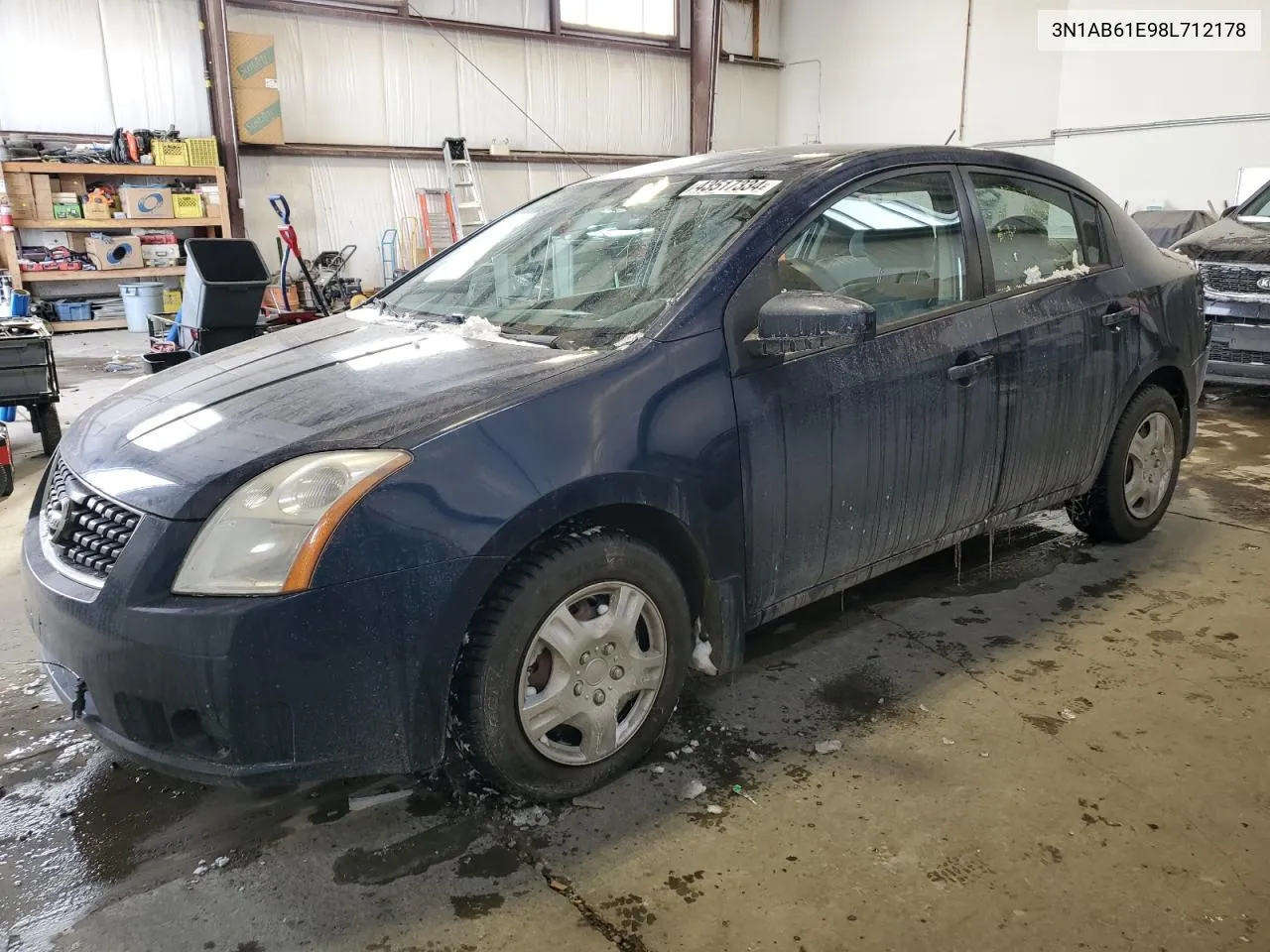 2008 Nissan Sentra 2.0 VIN: 3N1AB61E98L712178 Lot: 43517334