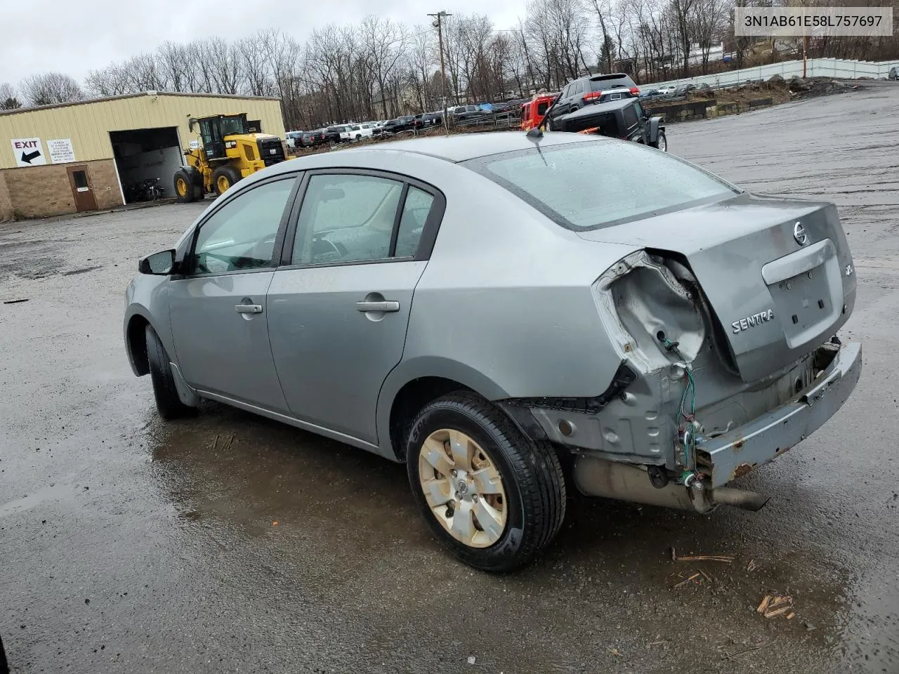 2008 Nissan Sentra 2.0 VIN: 3N1AB61E58L757697 Lot: 45153514