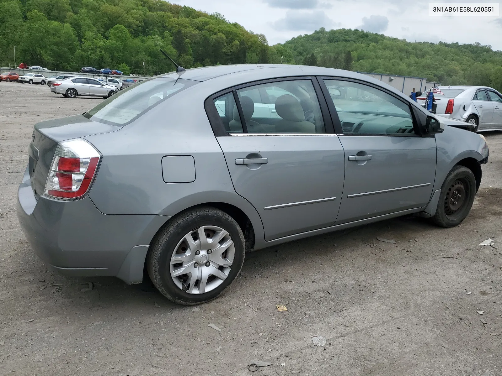 2008 Nissan Sentra 2.0 VIN: 3N1AB61E58L620551 Lot: 53650764