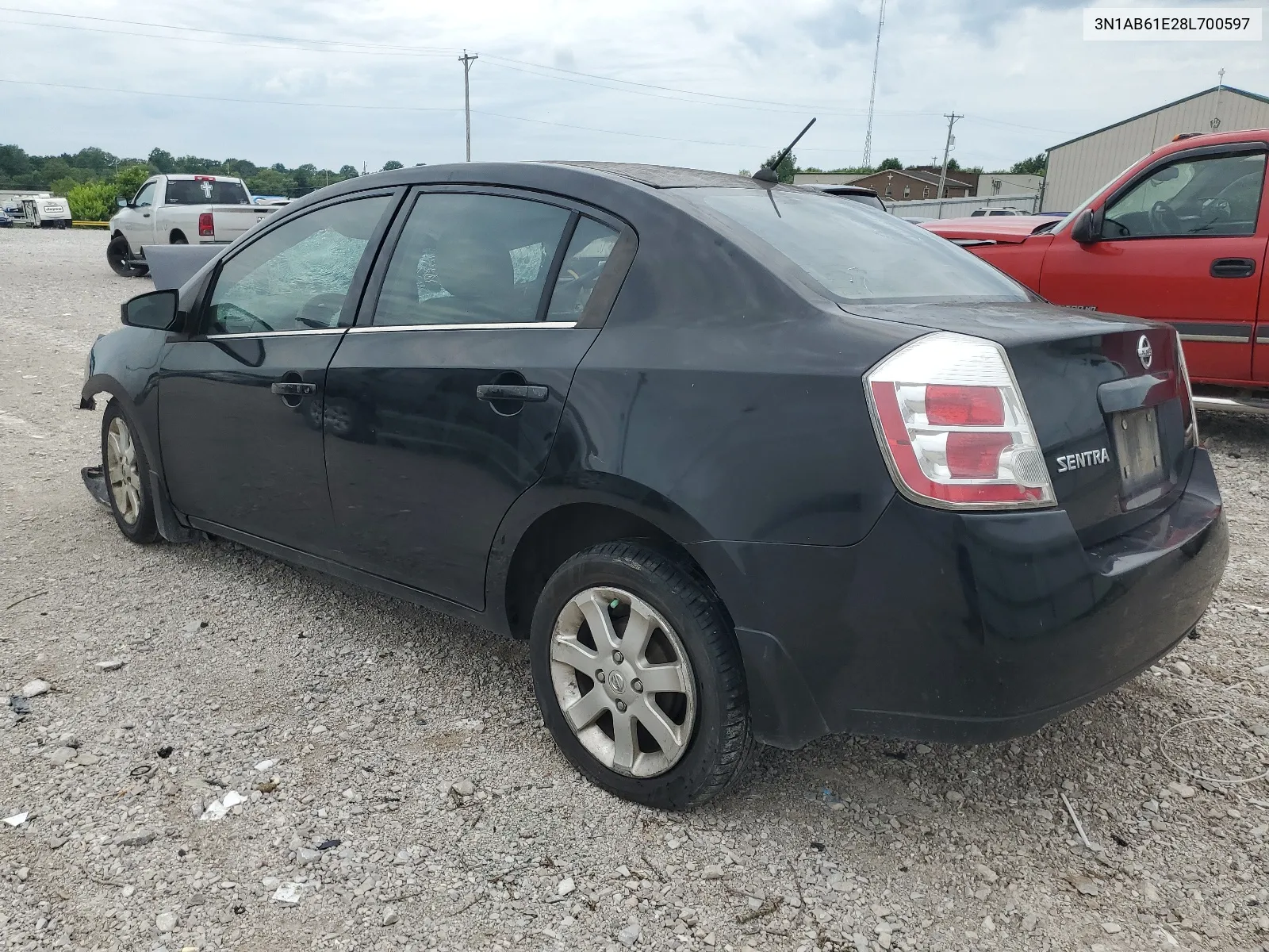 2008 Nissan Sentra 2.0 VIN: 3N1AB61E28L700597 Lot: 60098254