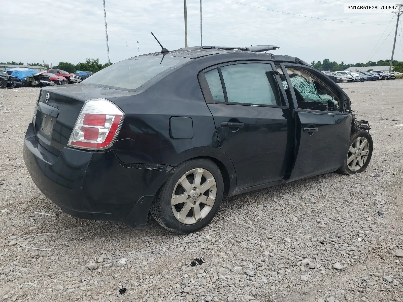 3N1AB61E28L700597 2008 Nissan Sentra 2.0