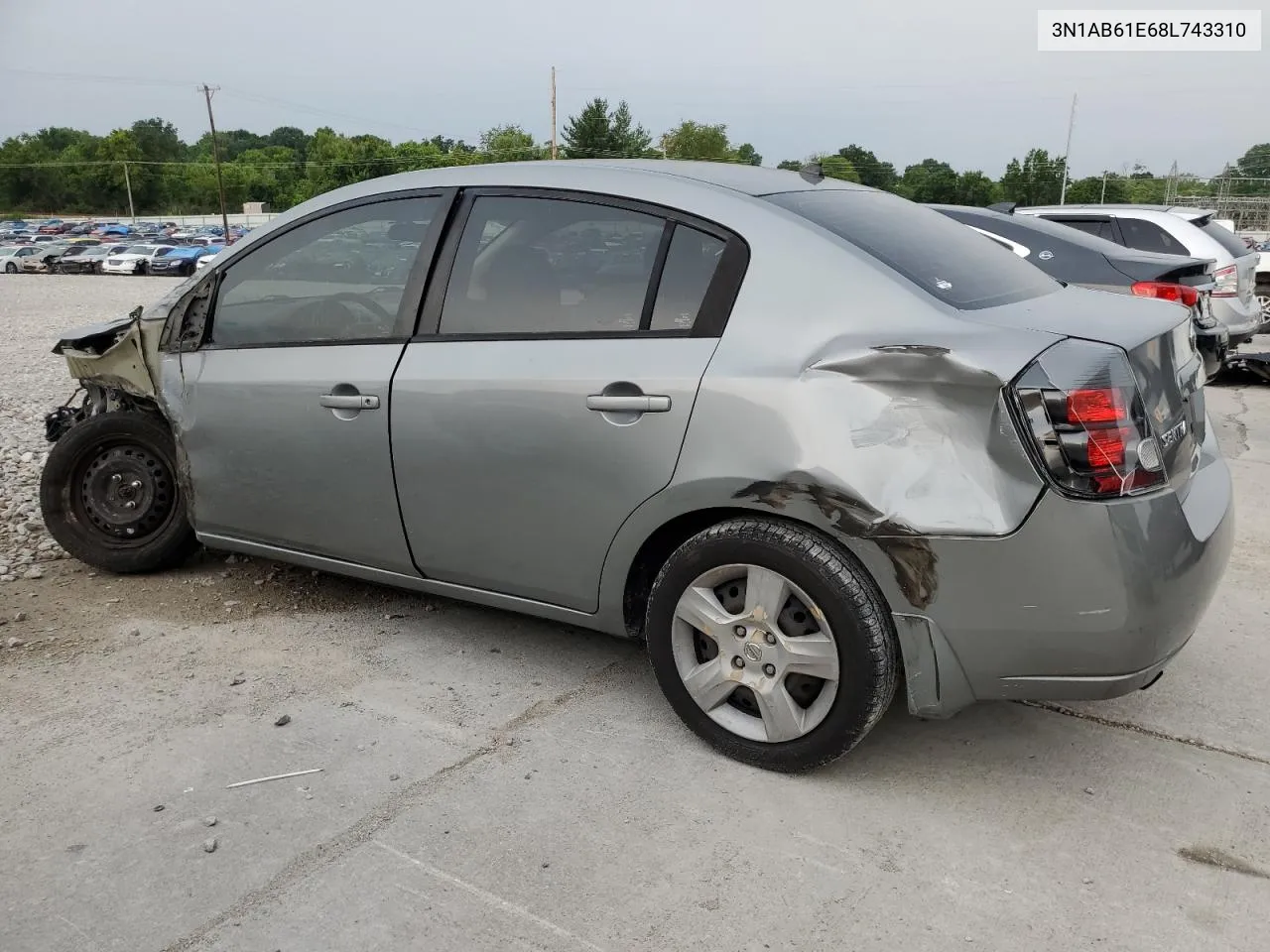 3N1AB61E68L743310 2008 Nissan Sentra 2.0