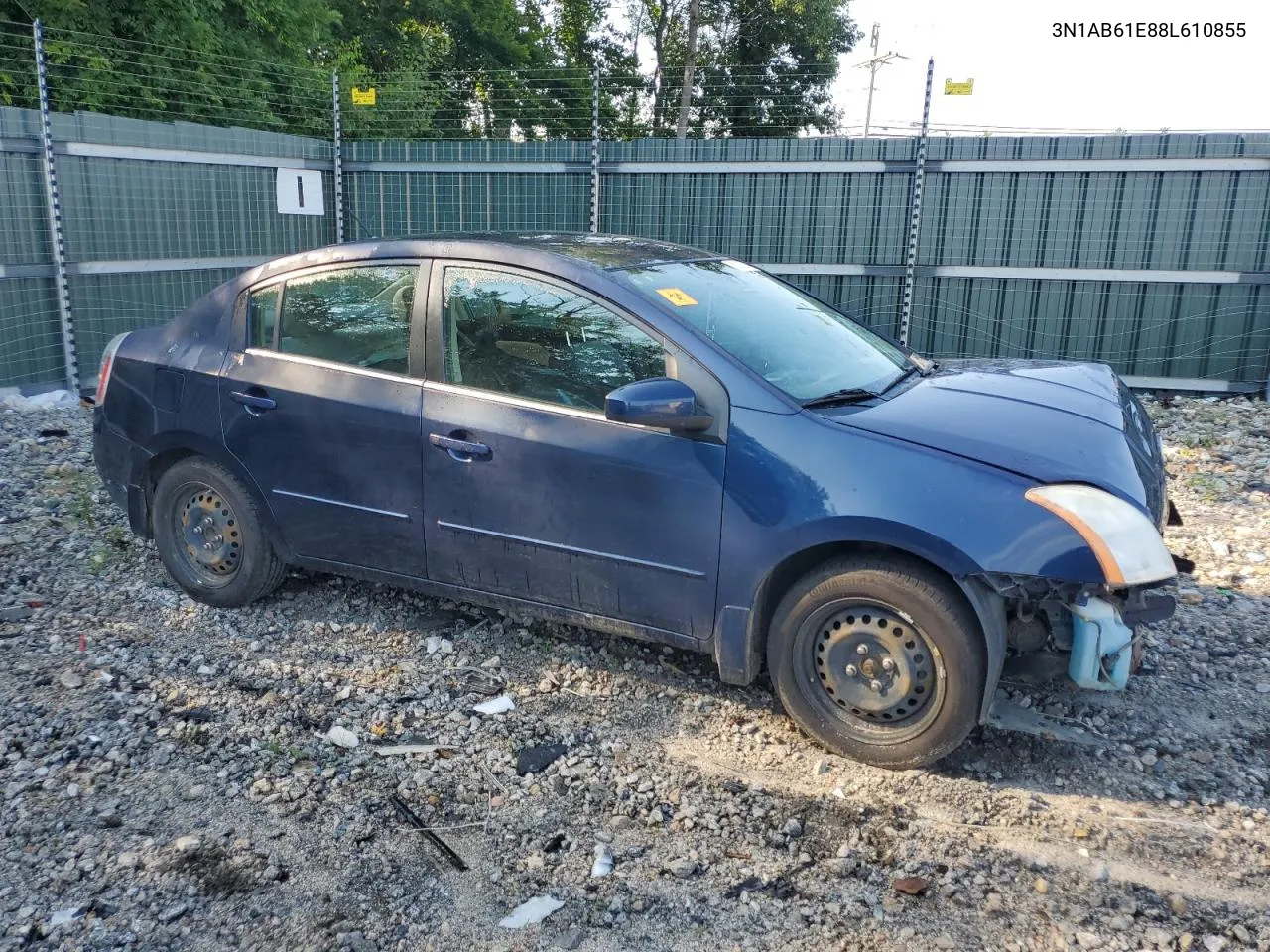 3N1AB61E88L610855 2008 Nissan Sentra 2.0