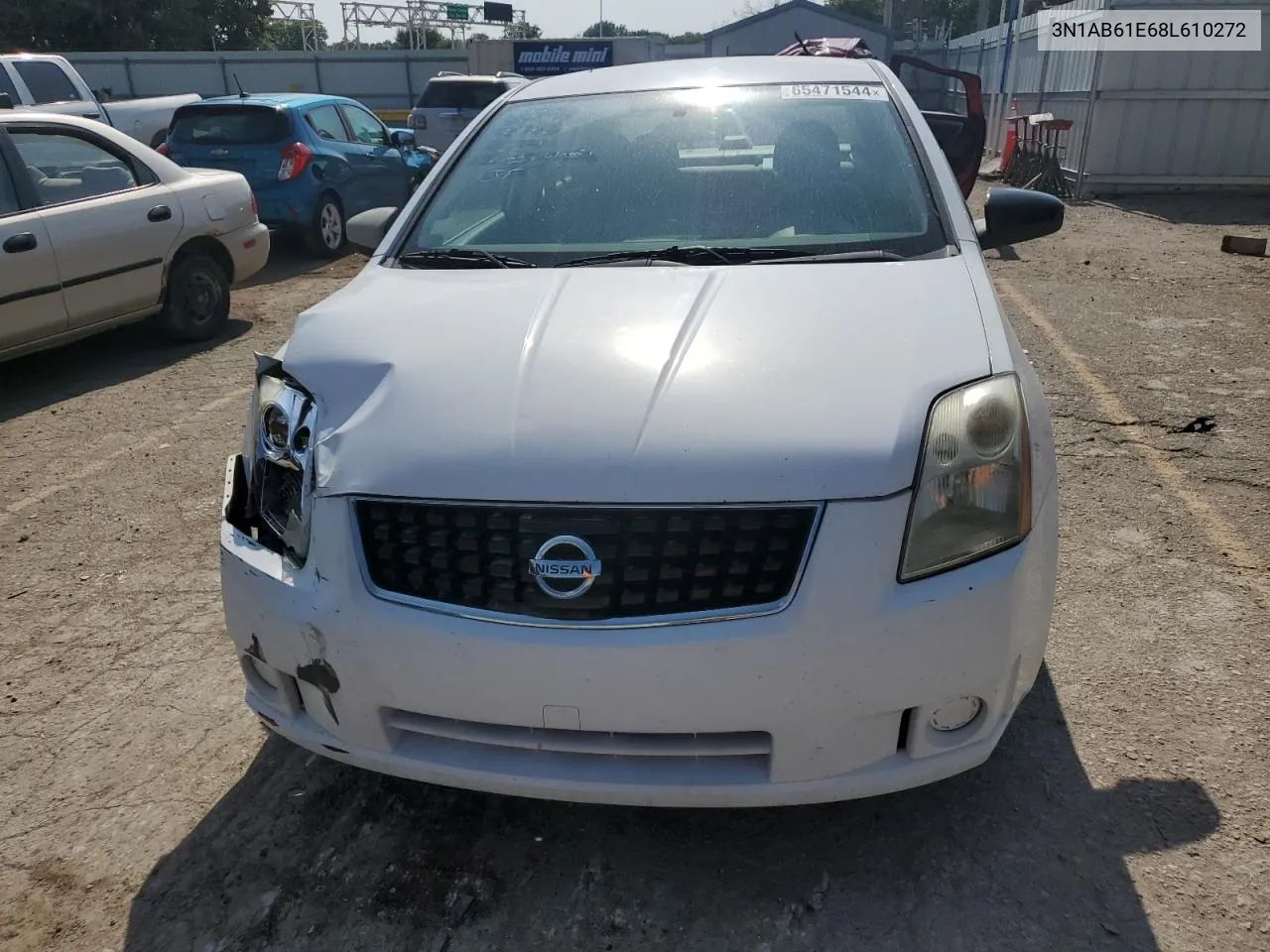 2008 Nissan Sentra 2.0 VIN: 3N1AB61E68L610272 Lot: 65471544