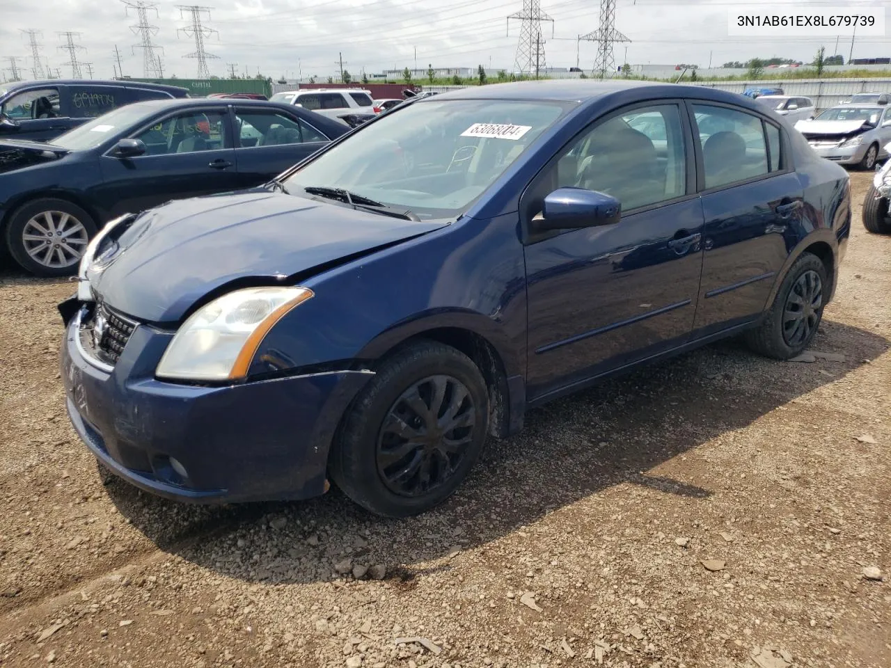 3N1AB61EX8L679739 2008 Nissan Sentra 2.0