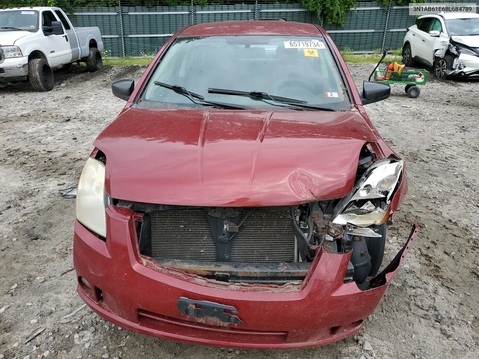 3N1AB61E68L684789 2008 Nissan Sentra 2.0