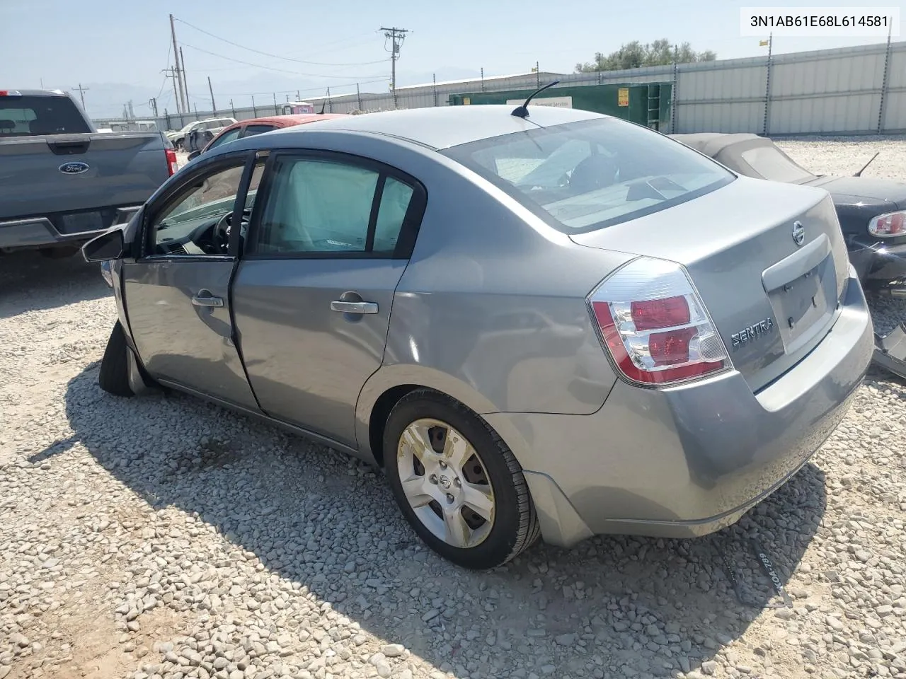 2008 Nissan Sentra 2.0 VIN: 3N1AB61E68L614581 Lot: 65773694