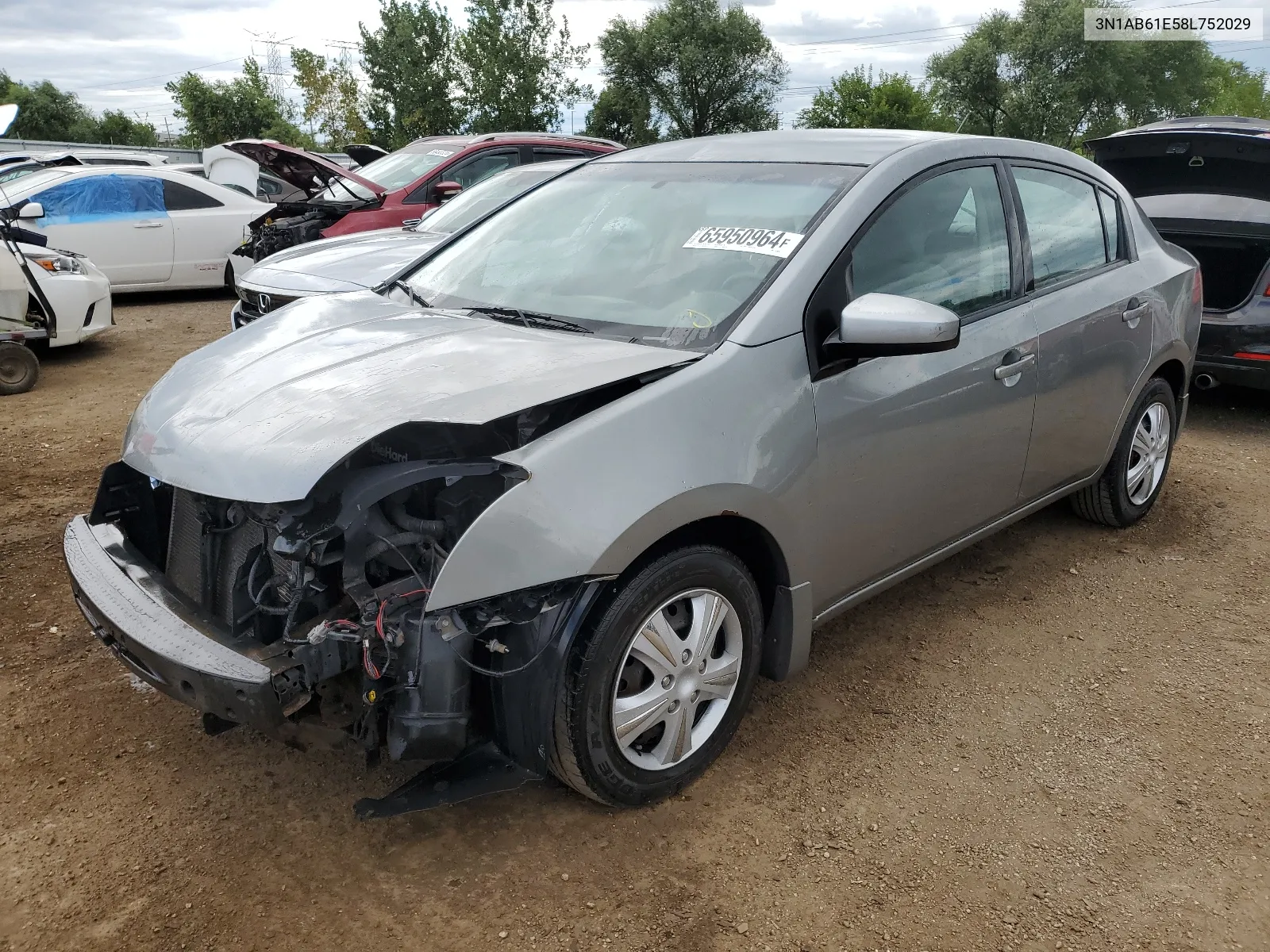 3N1AB61E58L752029 2008 Nissan Sentra 2.0